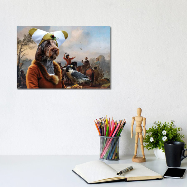 Maturi Spinone Italiano Falconers In A Landscape Wayfair.co.uk